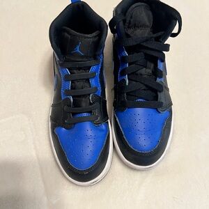 Nike Air Jordon 1 hyper blue black GUC